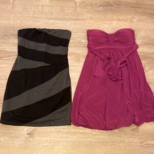 2 Strapless Dress